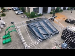 290x290mm de Vierkante Lichtgewichtbundel van de de Tentoonstellingsverlichting van de Aluminiumbundel