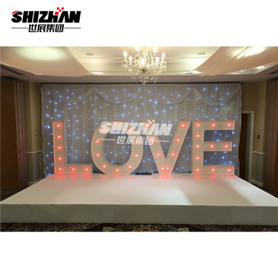 Wedding Aluminum Modular Stage Portable 1x1m