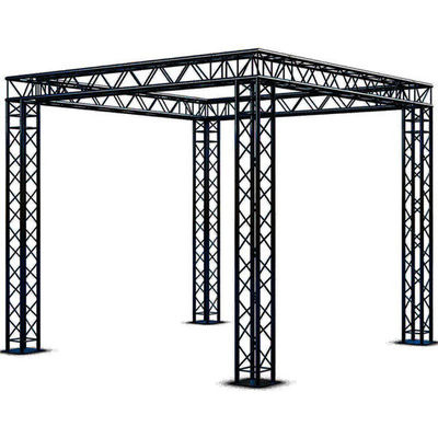 Indoor Event Aluminum Square Truss Light Weight Bolt Truss System For Music And Concert