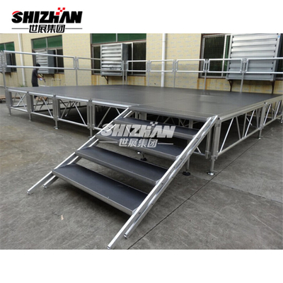 Concert Aluminum Stage Podium Mobile Height Adjustable