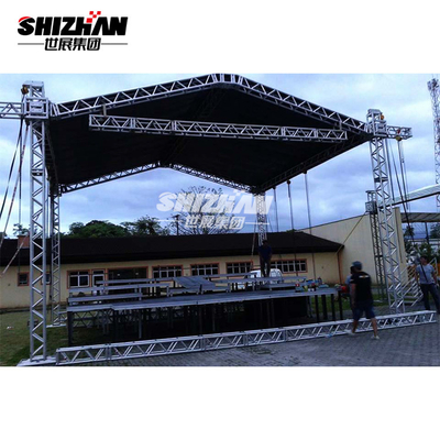 Aluminium truss outdoor Concert Stage Portable 290*290mm 400*400mm