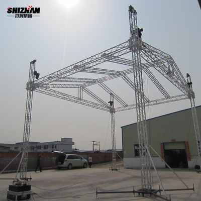 Flat Aluminium Bolt Lighting Box Truss