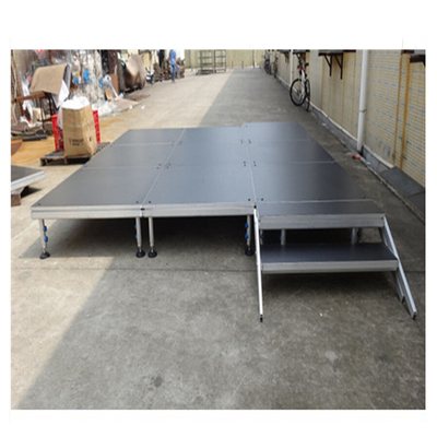 4ft Alloy Decoration Wedding Show Mobile Stages Platforms For Sale