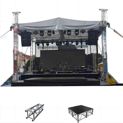 Aluminium truss outdoor Concert Stage Portable 290*290mm 400*400mm