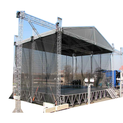 Concert-Ready Aluminium Lighting Truss CE/SGS/TUV/ISO9001/ROHS Certified