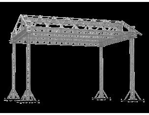 Modular Aluminum Stage Truss System for Events and Concerts