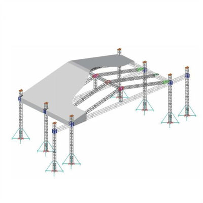 12 Inch Aluminum Spigot Square Box Event Truss Quick Connection