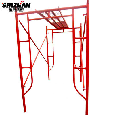 A Frame Building Aluminium Mobile Scaffold Horizontal Pipe 1000kg