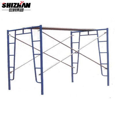 A Frame Building Aluminium Mobile Scaffold Horizontal Pipe 1000kg