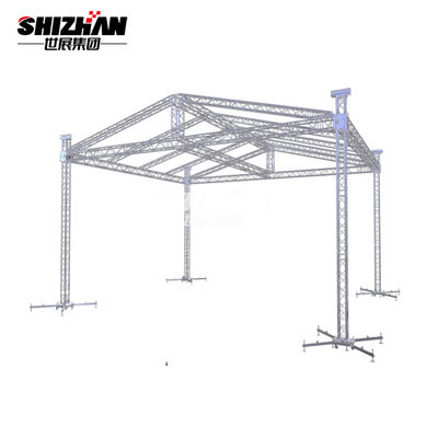 Light Square Aluminum Bolt Truss Silver Color 200x200mm 250x250mm