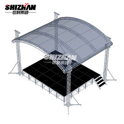 Outdoor Semi Circle Aluminum Lighting Truss 290x290mm