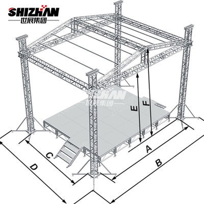 Aluminum Lighting Bolt Truss Triangle Bolt Truss Manufacturer