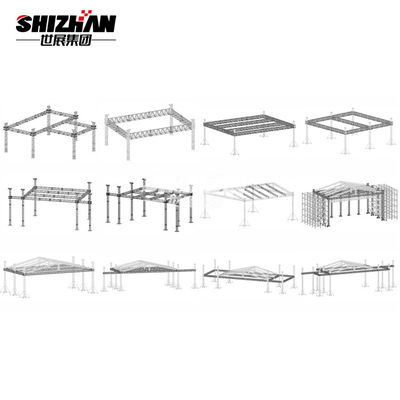 Square Spigot Aluminum Lighting Truss Portable For Event