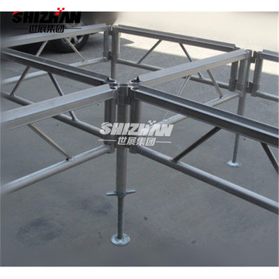 Non Slip Outdoor  4 X 8 Portable Music Concert Stage Moving Tent Aluminum Platform
