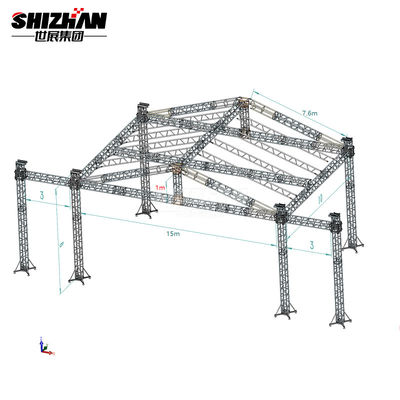 Speed Roof Truss Aluminum Collapsible Live Concert Stage Platform System
