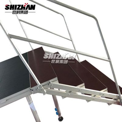 24x24 400mm 3metres table slide linear portable stage outdoor