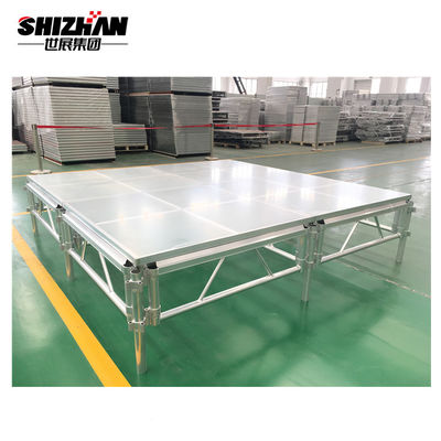 Wedding Party Glass Stage Decoration Portable Dance Floor For Stage Lighting