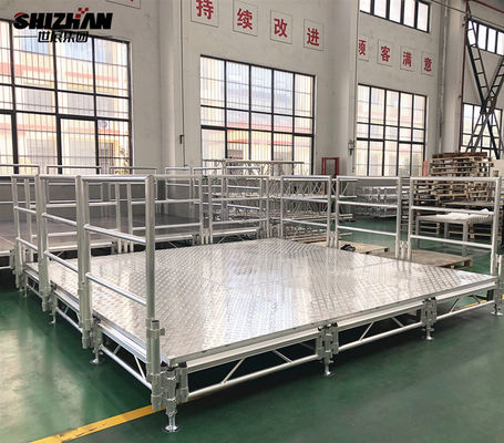 aluminium portable indoor mobile stage