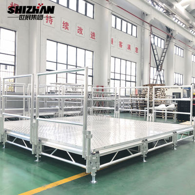 aluminium portable indoor mobile stage