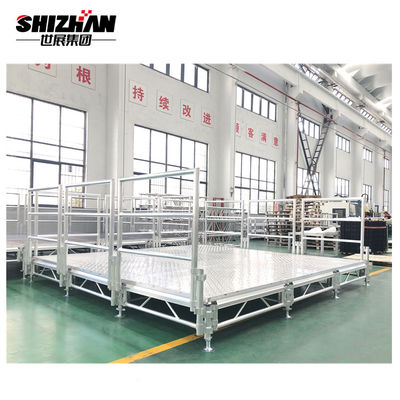 aluminium portable indoor mobile stage