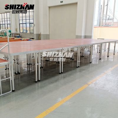 750kgs/sqm Heavy Duty Portable Aluminum temporary 4x4 Stage Platform