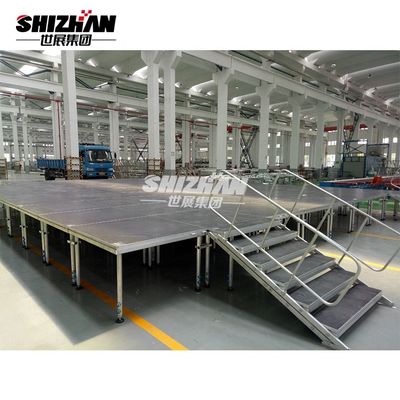 750kgs/sqm Heavy Duty Portable Aluminum temporary 4x4 Stage Platform