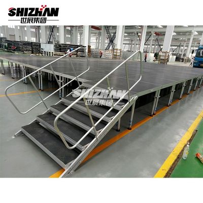 TUV certificated Durable Adjustable Legs Aluminum Outdoor Event Concert Stage Platform