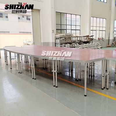 TUV certificated Durable Adjustable Legs Aluminum Outdoor Event Concert Stage Platform