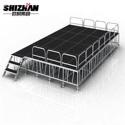 Performance Portable Adjustable Movable Small Stage Platform Event Aluminium Truss