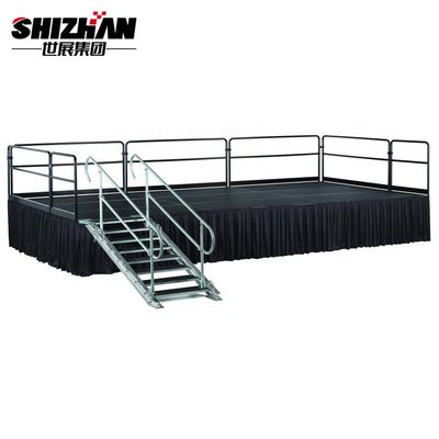 Performance Portable Adjustable Movable Small Stage Platform Event Aluminium Truss