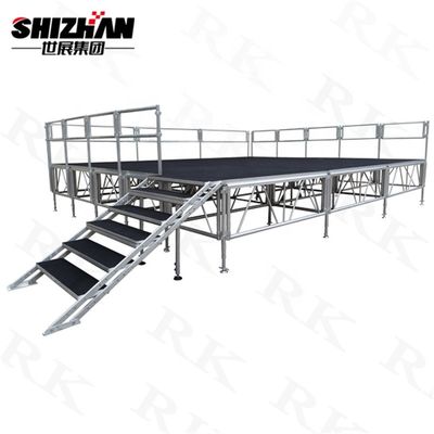 Performance Portable Adjustable Movable Small Stage Platform Event Aluminium Truss