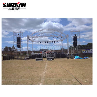 movable Aluminum Stage Platforms Wedding Fashion Show Mobile Aluminum Truss Light Podium