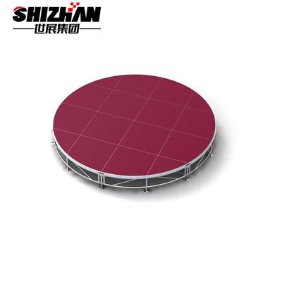 TUV Aluminum Stage Platforms Lightweight Durable Movable Easy Install Assembly Folding