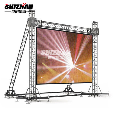 Aluminum Alloy 6082-T6 Metal Stage Truss Length Customized