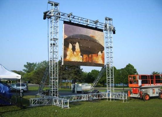 Aluminum Alloy 6082-T6 Metal Stage Truss Length Customized