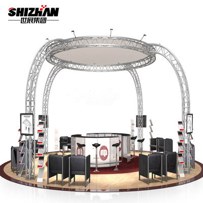 Bolt Aluminum Truss Display 2m For Trade Show Booth Lighting Truss Display