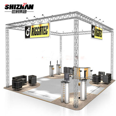 Bolt Aluminum Truss Display 2m For Trade Show Booth Lighting Truss Display