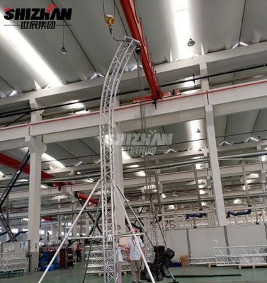 Aluminum Alloy Speaker Line Array Truss Tower CE TUV Certificated