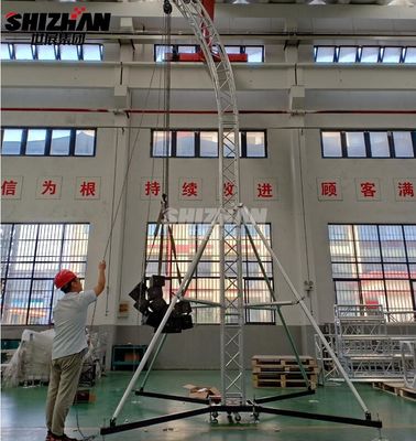Aluminum Alloy Speaker Line Array Truss Tower CE TUV Certificated