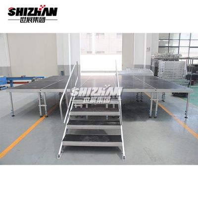 1.22x2.44m Black Aluminum Stage Platforms Outdoor