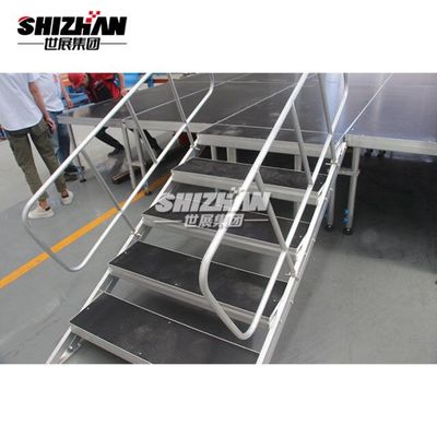 1.22x2.44m Black Aluminum Stage Platforms Outdoor