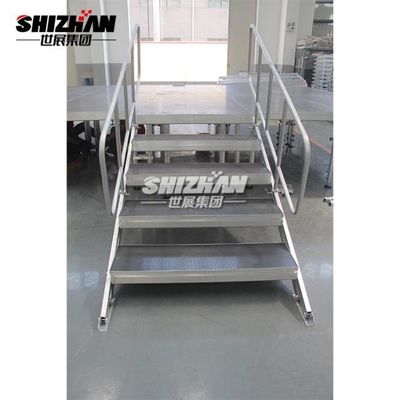 1.22x2.44m Black Aluminum Stage Platforms Outdoor