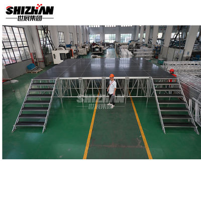 Aluminum Alloy Heavy Duty Modular Stage Platform For Event Show