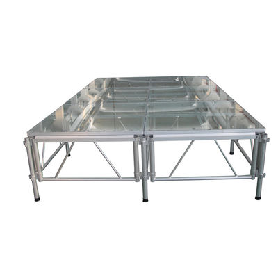 Modular Assembly Acrylic Stage Platform 0.6m 1.1m Height