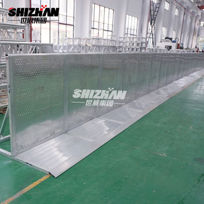 Outdoor Concert Event Barricade With Aluminum Alloy 6061-T6 Material
