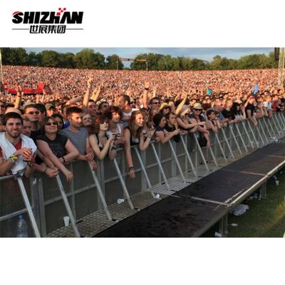 Outdoor Concert Event Barricade With Aluminum Alloy 6061-T6 Material