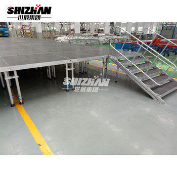 1.22x2.44m Black Aluminum Stage Platforms Outdoor