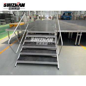 1.22x2.44m Black Aluminum Stage Platforms Outdoor