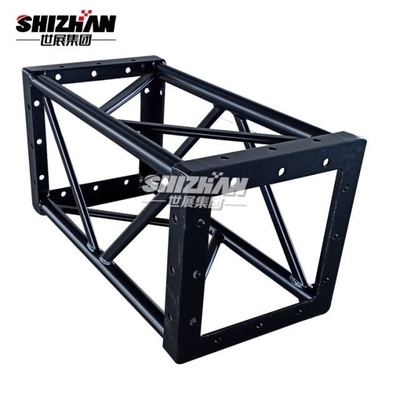 Round Concert Box Aluminum Lighting Truss Music Assembly Black