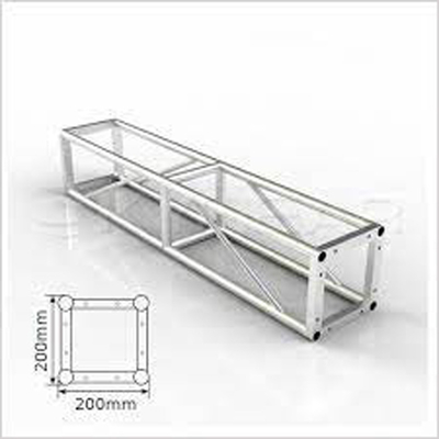 Square Screw Bolt Truss System Lighting Truss Black